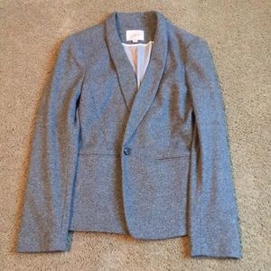 Ann Taylor LOFT gray/heather blazer